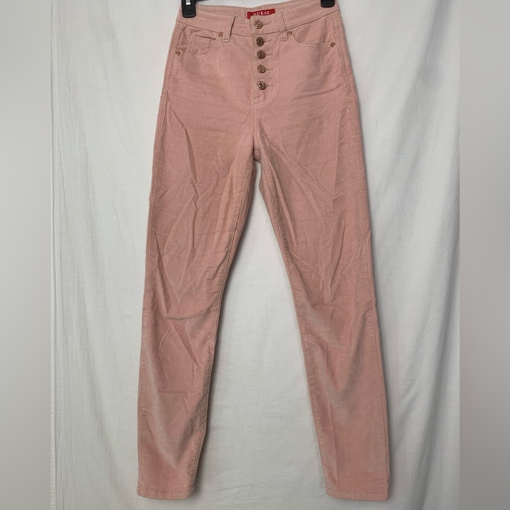 Guess | Pink Button Fly Corduroys - 24